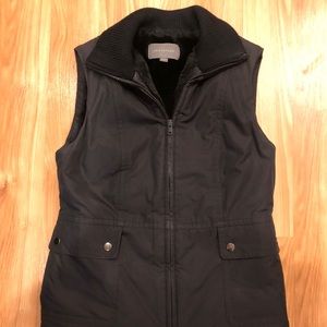Ann Taylor Vest with faux fur lining - XS